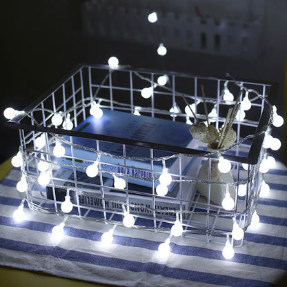 LED Ball String Lights For Indoor & Outdoor Décor