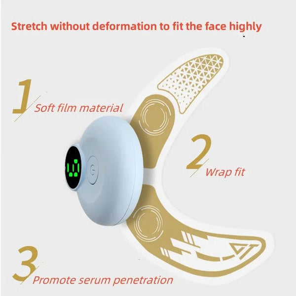 Under Eye Wrinkle Remover EMS Eye Patch, Lifting Eye Massager for Puffiness, Dark Circles & Collagen Production