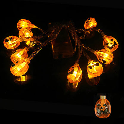 LED Halloween Pumpkin String Lights