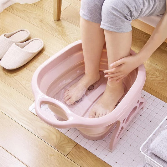 Foldable Foot Tub Spa – Portable Leakproof Foot Bath